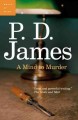A mind to murder Inspector Adam Dalgliesh Series, Book 2. Cover Image